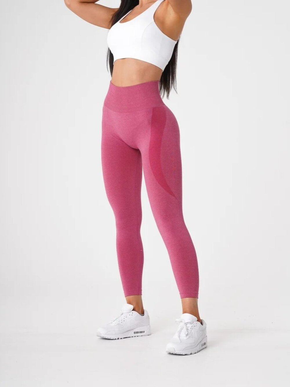 NVGTN XS Crimson Contour Seamless Leggings - New with Tags - 50% off Retail